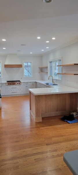 Kitchen Cabinet Painting in Akton, MA (3)