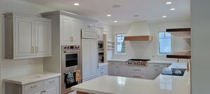 Kitchen Cabinet Painting in Akton, MA (2)