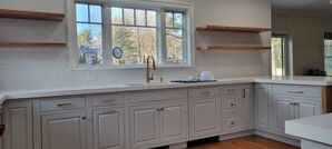 Kitchen Cabinet Painting in Akton, MA (1)